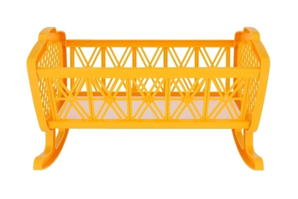 Poppenwieg zonder set plastic 47x35x30cm in doos 48x32x8cm