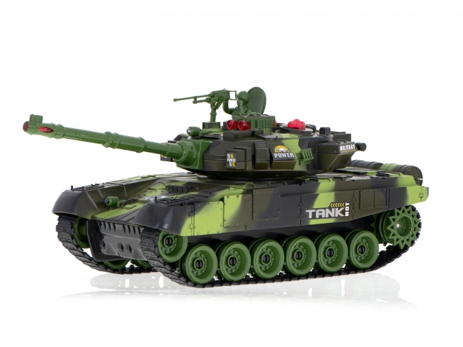Char RC télécommandé 2,4 GHz camouflage forestier