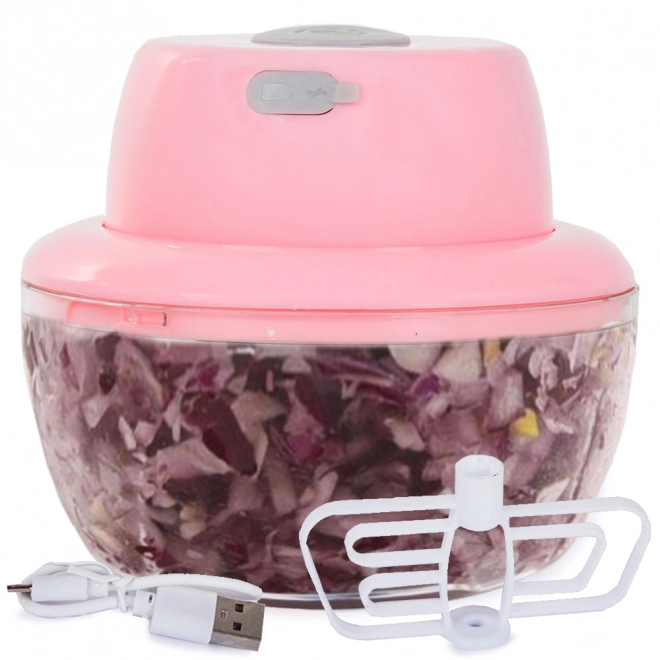 Elektrische hakker voor uien en knoflook met mixer