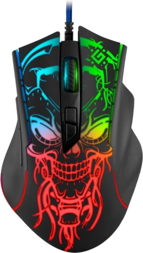 Verkabelte Gaming-Maus BULLETSTORM GM-928, RGB, 7 Tasten