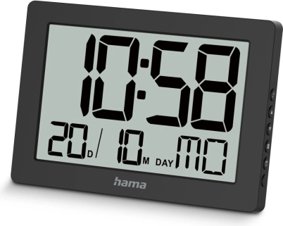 Elektronische wand- en tafelklok KO TAO met digitaal display