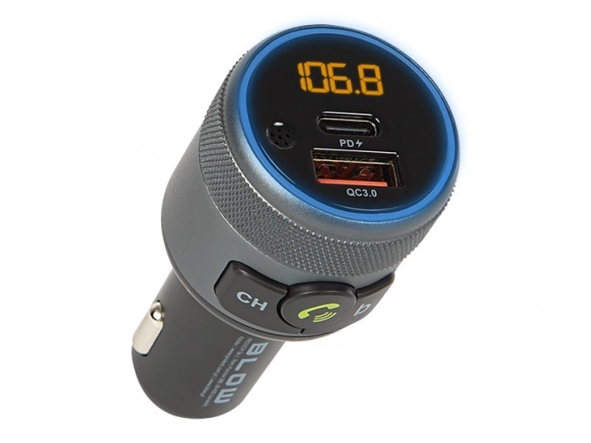 FM Transmitter Bluetooth 5.1 with Dual USB Charger