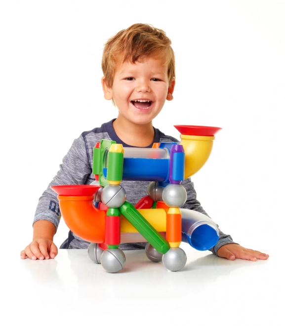 Magnetische bouwset SmartMax Baan voor knikker - 30 stukken