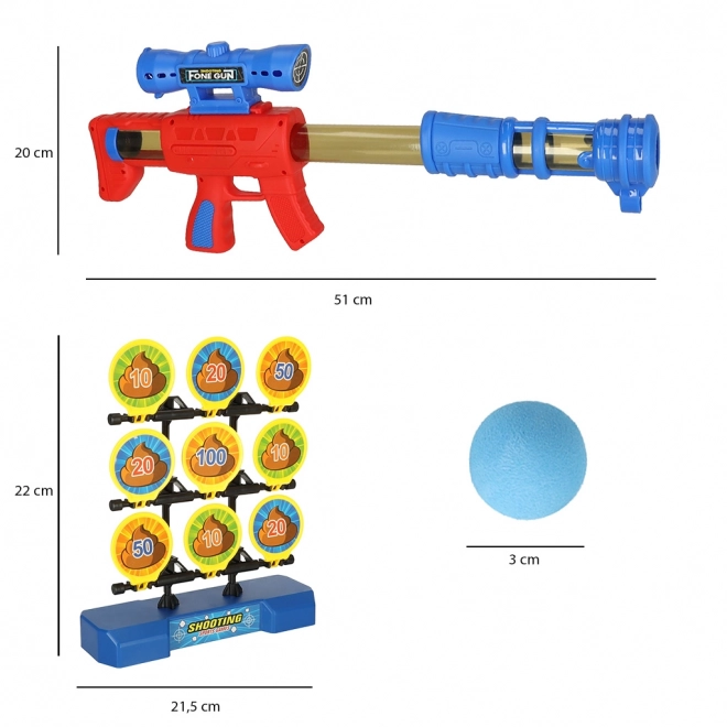 Schietspel met bewegende doelen