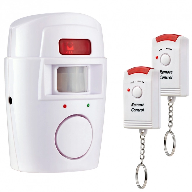 Draadloos alarm met bewegingssensor + 2x afstandsbediening