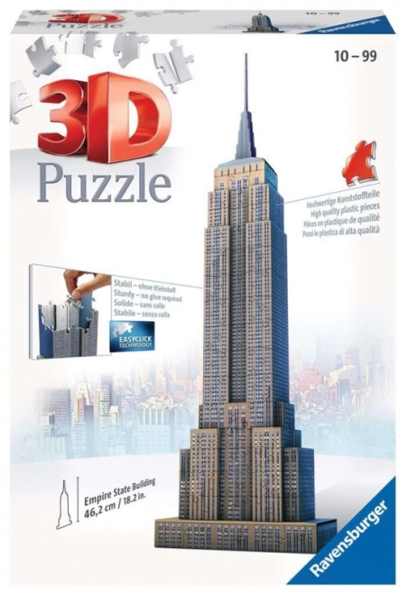 3D puzzle Empire State Building New York from Ravensburger 216 pieces
