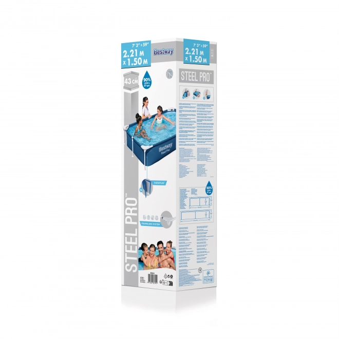 Rectangular Garden Frame Pool by Bestway