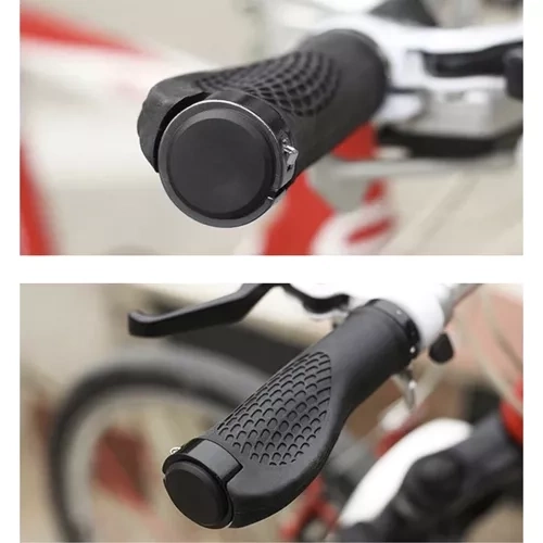 Profiled Bicycle Handlebar Grips - Pair