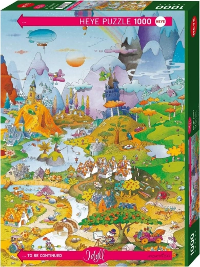 Puzzel 1000 stukjes Idylle - Meer