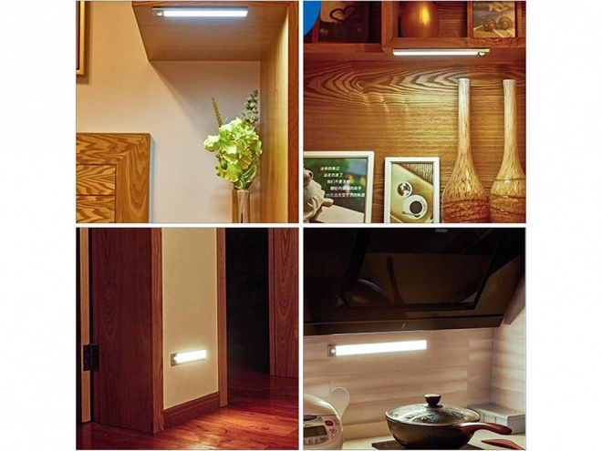 Sensor lamp with motion and dusk sensor