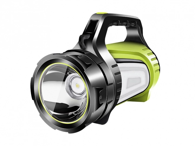 Rechargeable LED Flashlight with Power Bank - Ideal for Camping