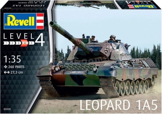 Maquette plastique Leopard 1A5