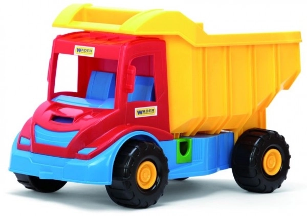 Auto multitruck benne basculante plastique 38cm assorti 3 couleurs 12m+ Wader