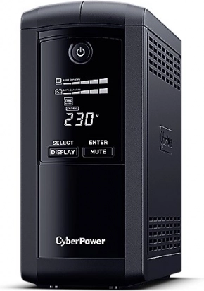 Onduleur UPS CYBERPOWER VP700ELCD-FR avec écran LCD et AVR