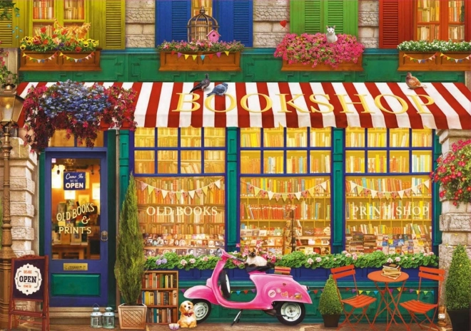 Puzzel Vintage Boekwinkel 4000 Stukken