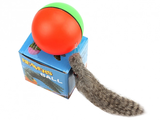Ontsnappingsspeeltje voor katten en honden met bal en fret