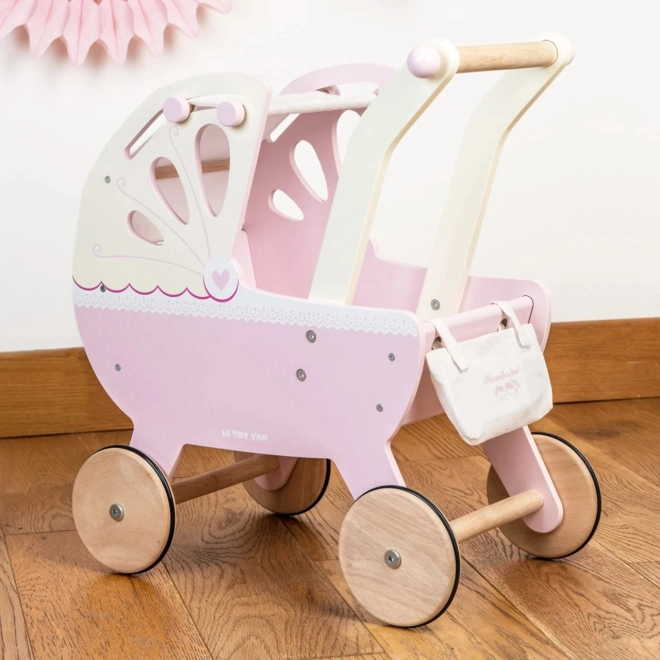 Smooth and quiet ride thanks to rubber-coated wheels