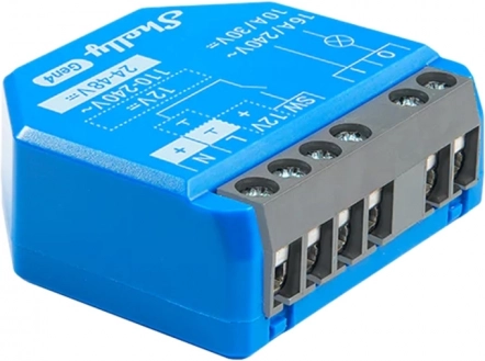 Shelly 1 Gen4 stuurmodule – Zigbee en Matter