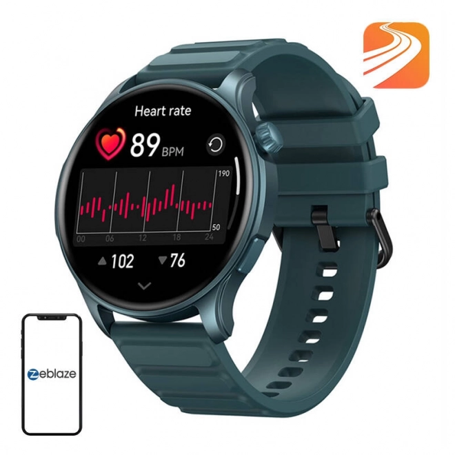 Slimme horloge Zeblaze Btalk 3 Pro blauw