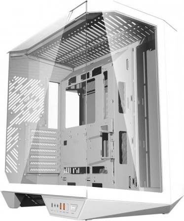 computerbehuizing Darkflash DY470 zonder ventilatoren wit
