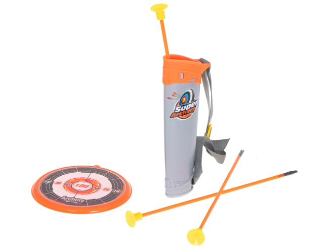 Safe suction-cup arrows for play at home and outdoors