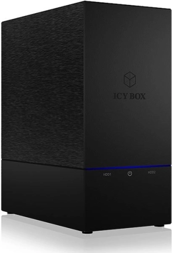 Boîtier externe ICY BOX pour 2× HDD 3,5" avec RAID et USB 3.0