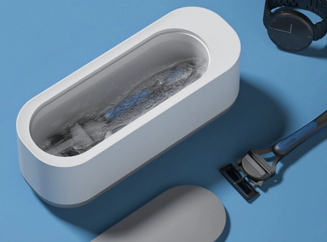 Vibrerende wasmachine voor het reinigen van sieraden en brillen