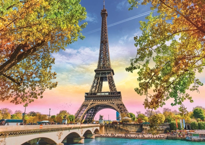 Puzzle 500 pièces Paris romantique TREFL