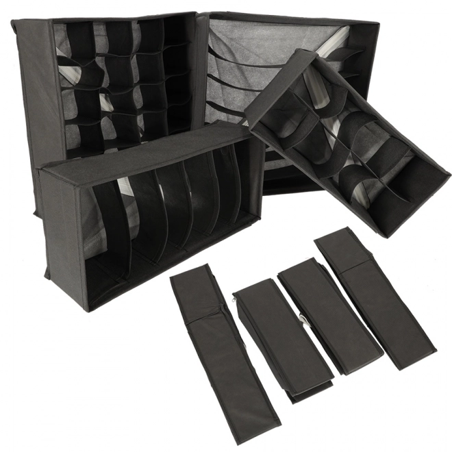 Drawer Organizer for Underwear and Socks - 4 Pieces