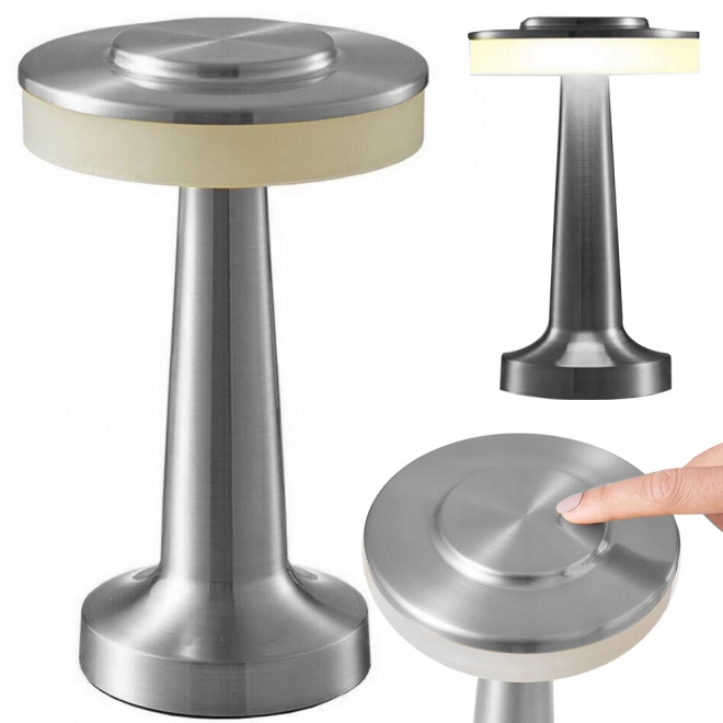 Lampe de chevet tactile 3 étapes pour chambre sans fil