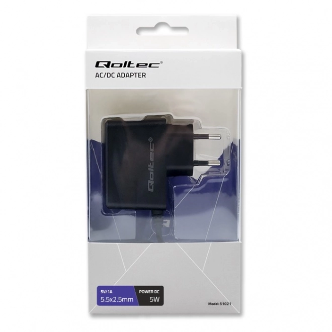 Stopcontactadapter Qoltec 5W