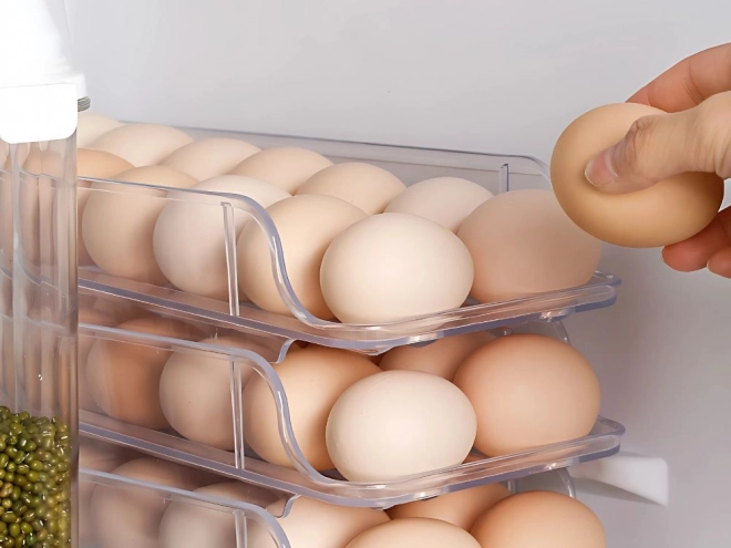 Universele eierdoos voor de koelkast