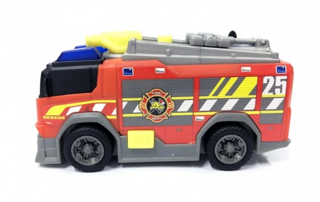 DICKIE brandweerauto, functioneel waterkanon, op batterijen met licht en geluid
