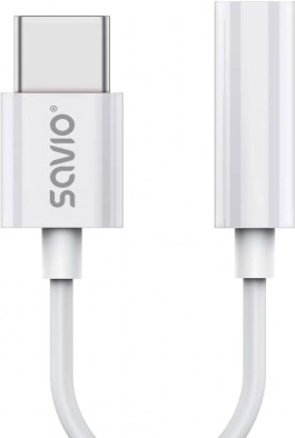 USB‑C to 3.5 mm jack audio adapter with DAC SAVIO