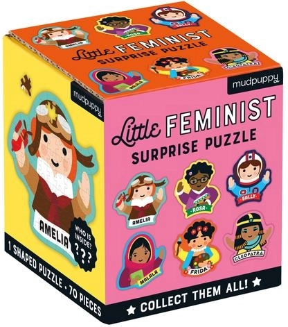 Feministisch puzzel met verrassing 70 stukjes