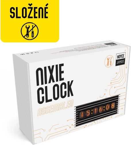 Nixie digitale klok – gelimiteerde editie, gemonteerd