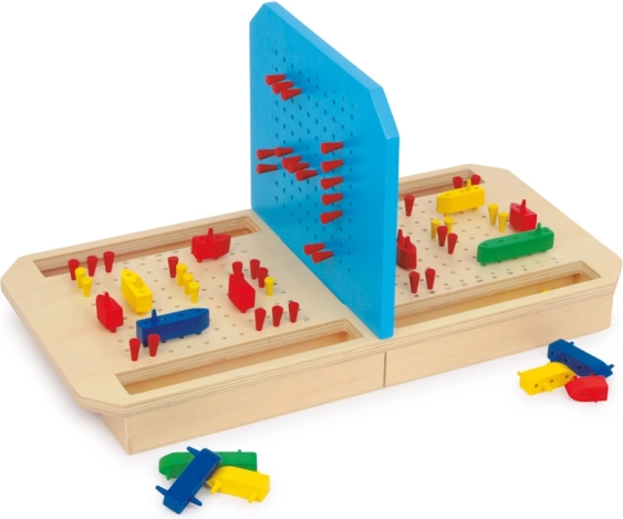 Small Foot Zeeslag – houten strategisch spel voor 2 spelers