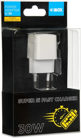 USB‑C 30 W Fast Charger with Power Delivery (Super Si)
