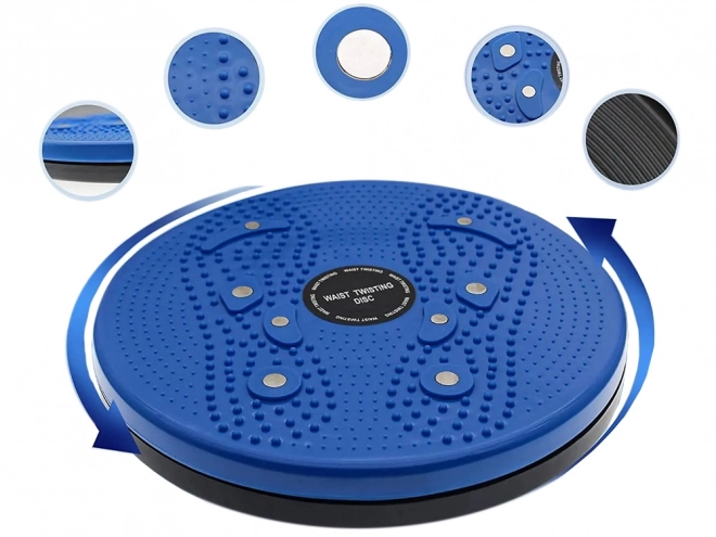 Rotating Twister for Exercising with Magnets