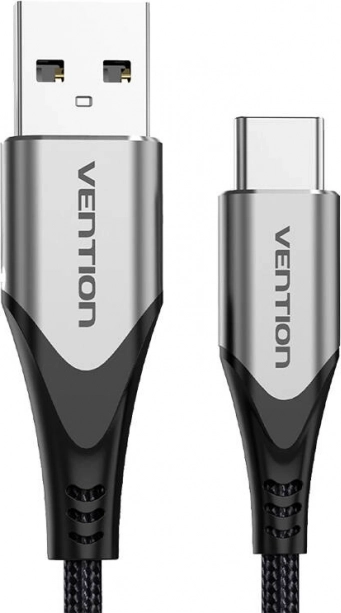 USB cable USB-A to USB-C Vention 0.5m gray