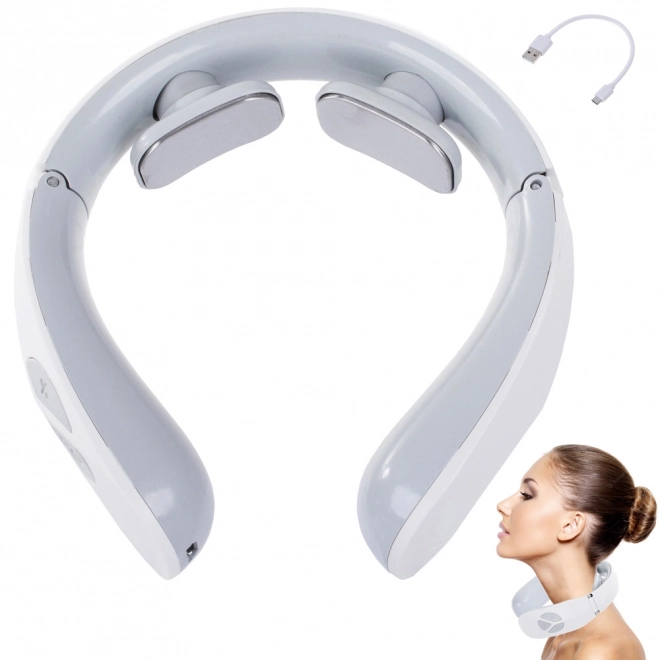 Electric Neck Massager with Electrical Stimulation