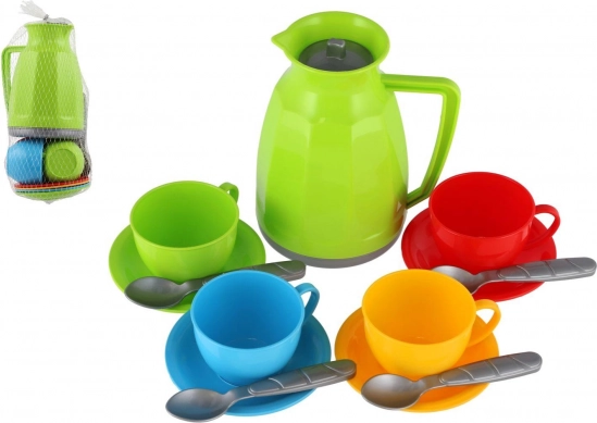 Plastic Tea Set 13 pcs in Net