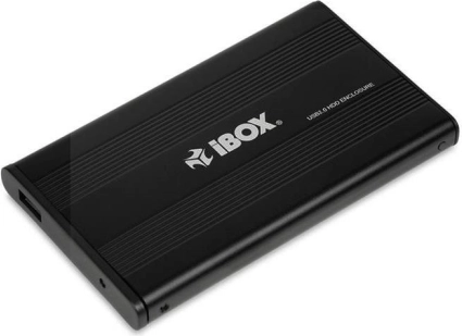 Externes Aluminium-2,5"-SATA-USB-2.0-Festplattengehäuse I-BOX