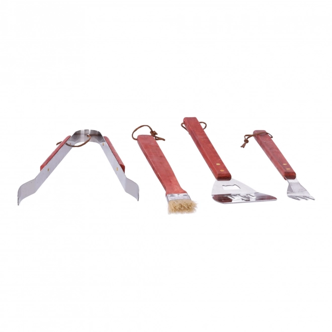 Set van 4-delige grillgereedschap
