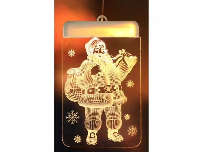 Kerst 3D glazen raamdecoratie