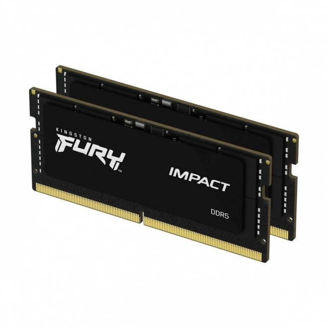 Mémoire DDR5 SODIMM Kingston Fury Impact 32GB (2x16GB) 5600MHz CL40
