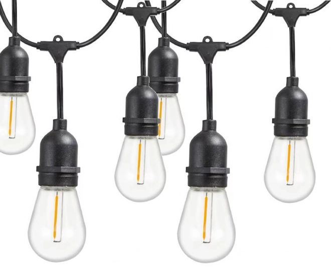 Garden Light String Garland with LED Bulbs