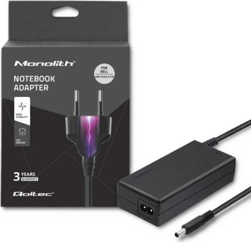 Netzteiladapter für DELL 45 W, 19,5 V, 2,31 A, Stecker 4,5 × 3,0 mm mit Pin