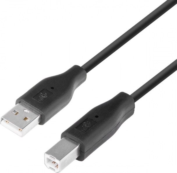 USB Cable AM-BM 1.8 m black