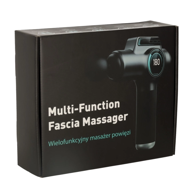 Portable Massage Gun with LED Display 8-in-1